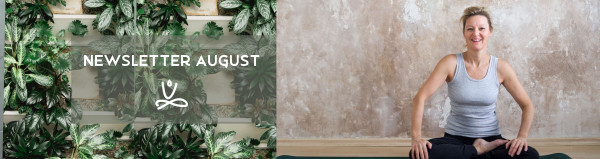 Natur und Yoga - das Bild passt gut zusammen. Inhaltlich eist es auf due Themen des Newsletters August hin. MYOGA. recreate natural flow